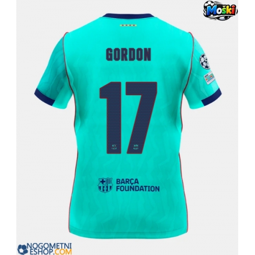 Moški Nogometni dresi Barcelona Anthony Gordon #17 Tretji 2026-27 Kratek Rokav